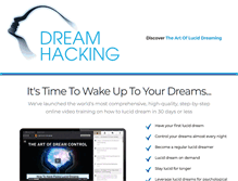 Tablet Screenshot of dream-hacking.com